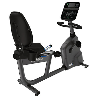 Life Fitness RS3 Lifecycle Recumbent Exercise Bike with Track Connect Console Life Fitness RS3 Lifecycle Recumbent Exercise Bike with Track Connect Console
